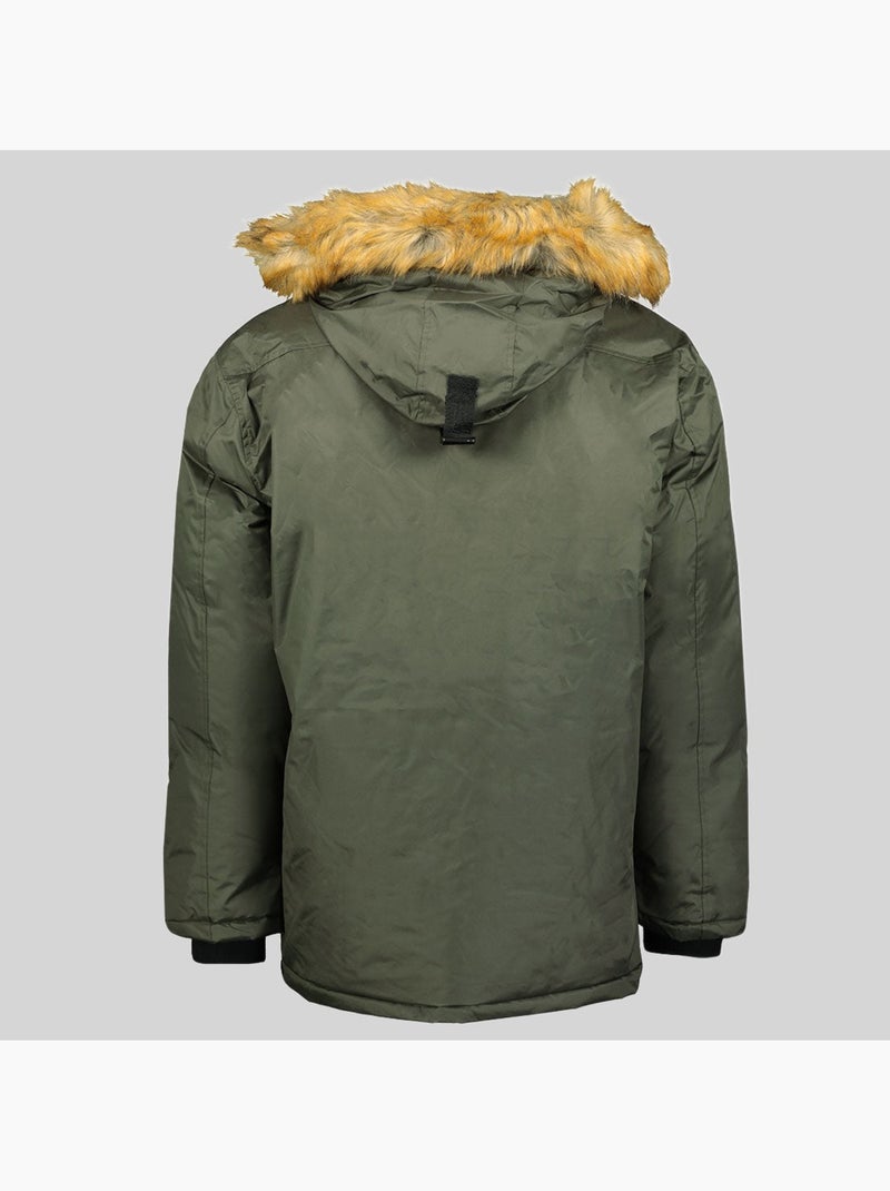 Parka com capuz darwin – geographical norway Cáqui - Kiabi