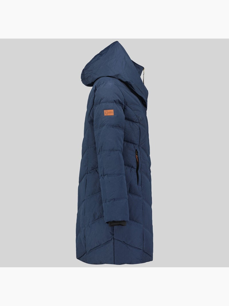 Parka com capuz djamila – geographical norway Azul-marinho - Kiabi