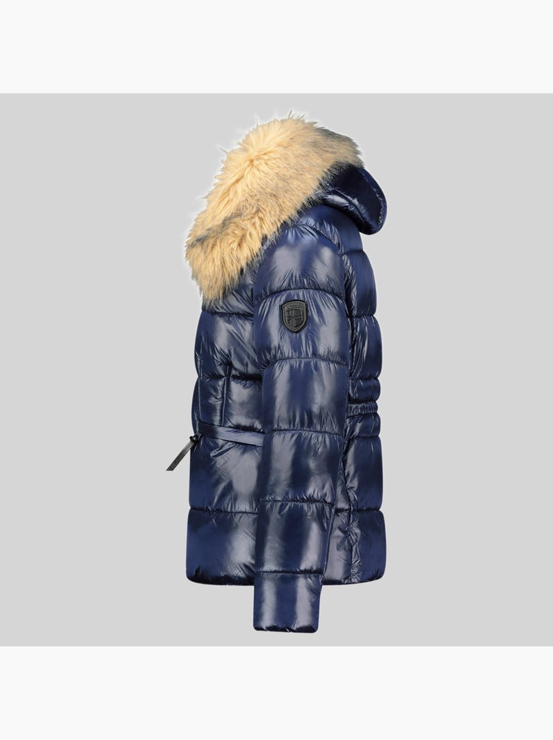 Parka com capuz dolska – geographical norway Azul-marinho - Kiabi