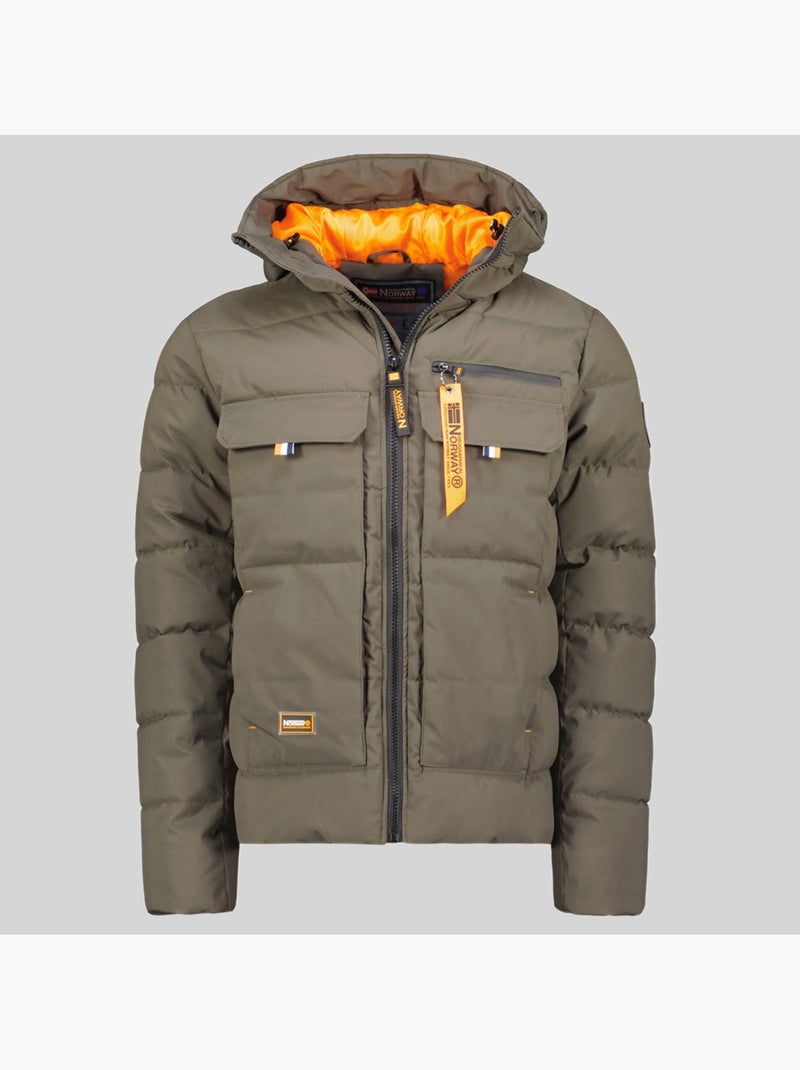 Parka com capuz dosiba – geographical norway Cáqui - Kiabi