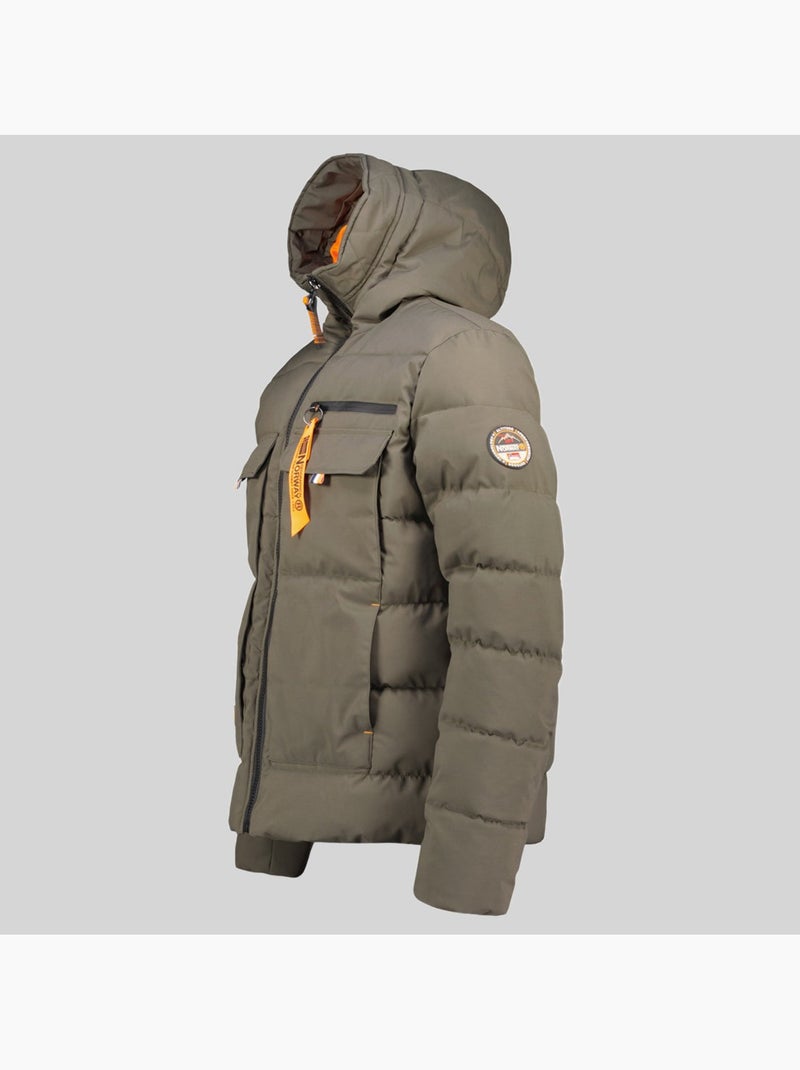 Parka com capuz dosiba – geographical norway Cáqui - Kiabi
