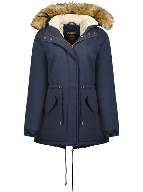 Parka com capuz e pelo sintético ampurieak – canadian peak - Kiabi Parka com capuz e pelo sintético ampurieak – canadian peak - Kiabi