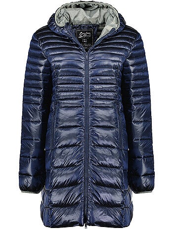 Parka com capuz e pelo sintético bodeak – canadian peak