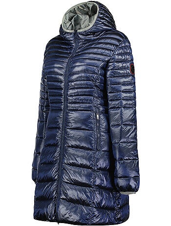Parka com capuz e pelo sintético bodeak – canadian peak