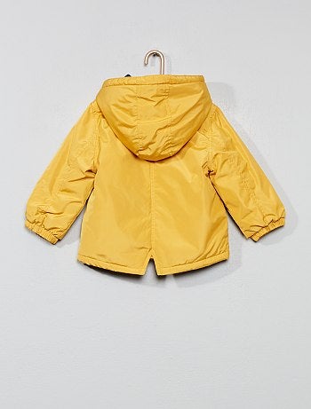 Parka com capuz forrada a jersey - Kiabi