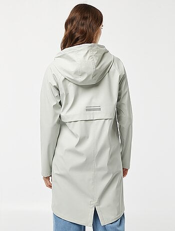 Parka com capuz impermeável