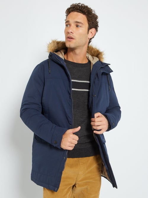 Parka com capuz 'Product' - Kiabi