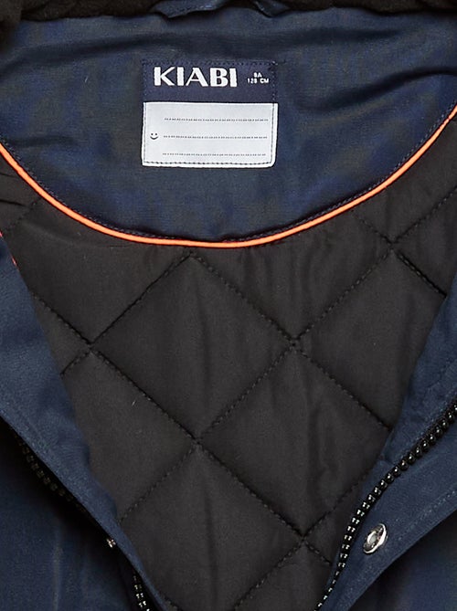 Parka com capuz repelente à água - Kiabi