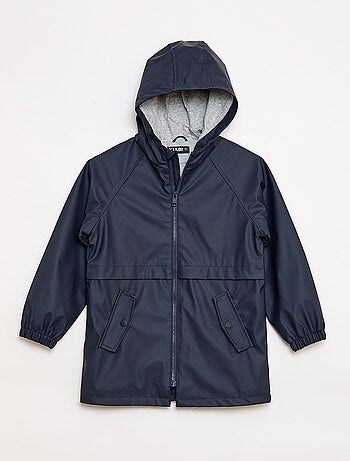 Parka com capuz repelente à água
