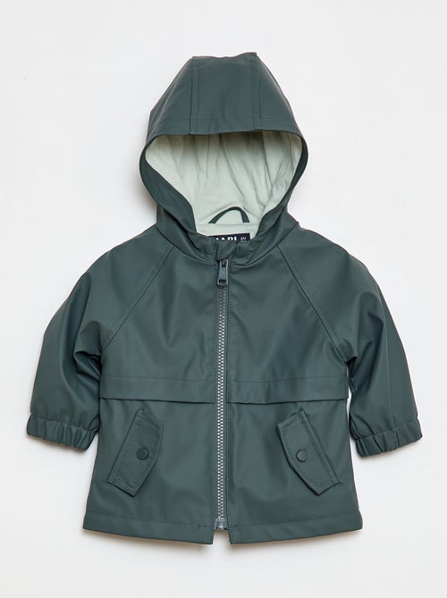 Parka com capuz repelente à água - Kiabi