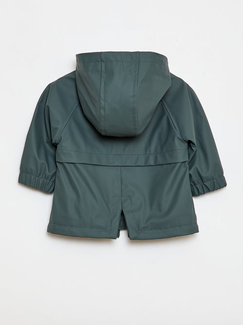 Parka com capuz repelente à água - Kiabi