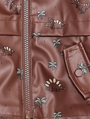 Parka com capuz repelente à água