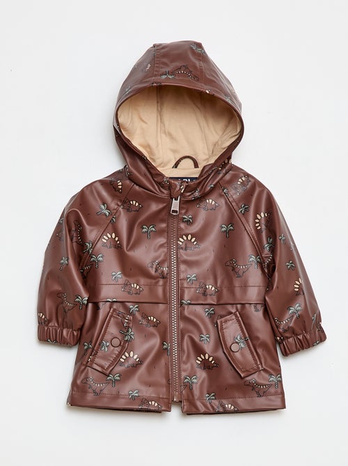 Parka com capuz repelente à água - Kiabi