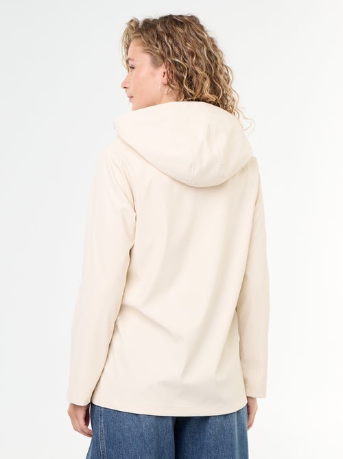 Parka com capuz repelente de água - Kiabi Parka com capuz repelente de água - Kiabi