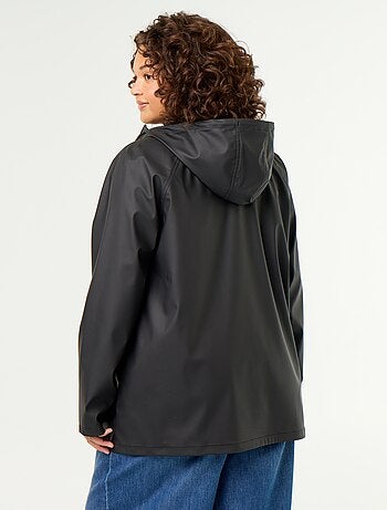 Parka com capuz repelente de água