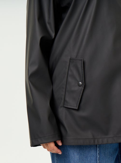 Parka com capuz repelente de água - Kiabi Parka com capuz repelente de água - Kiabi