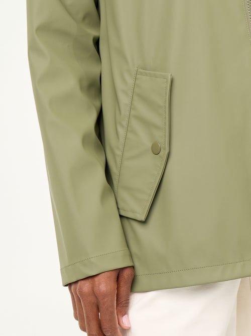 Parka com capuz repelente de água - Kiabi Parka com capuz repelente de água - Kiabi
