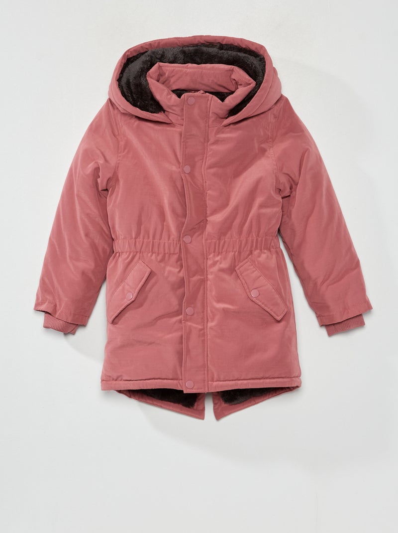 Parka com capuz ROSA - Kiabi