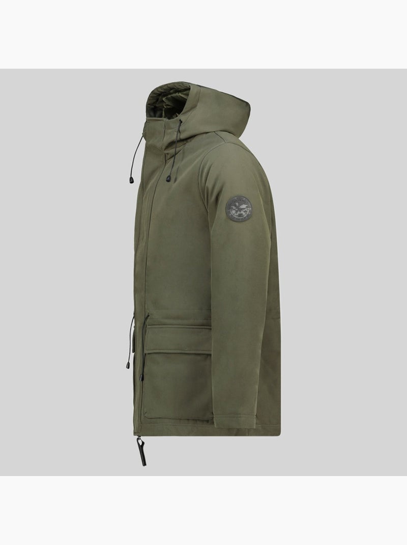 Parka com capuz ticanone – geographical norway Cáqui - Kiabi