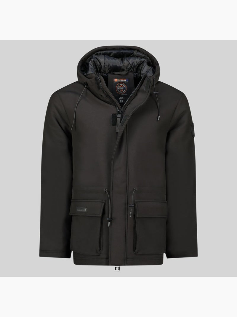 Parka com capuz ticanone – geographical norway Preto - Kiabi