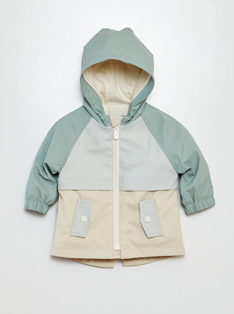 Parka com capuz VERDE - Kiabi