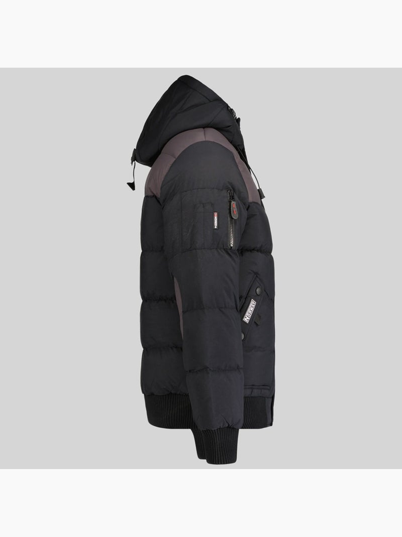 Parka com capuz volva – geographical norway Preto - Kiabi