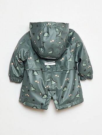 Parka com interior efeito pele de carneiro