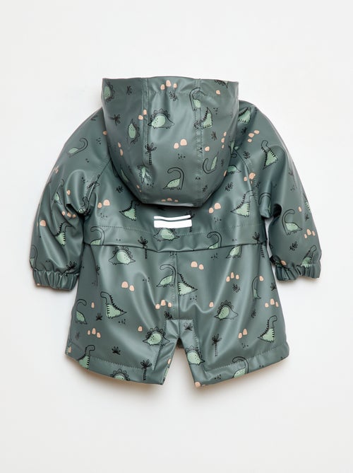 Parka com interior efeito ovelha - Kiabi