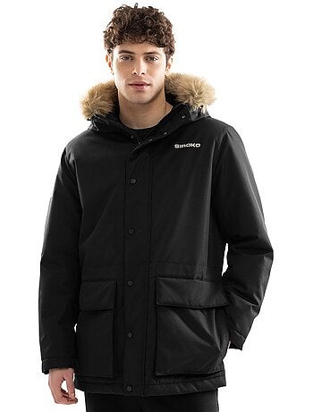Parka com isolamento térmico para homem