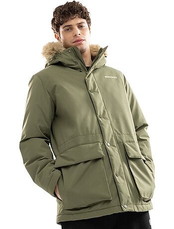 Parka com isolamento térmico para homem