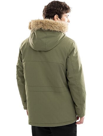 Parka com isolamento térmico para homem