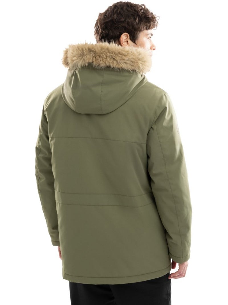 Parka com isolamento térmico para homem Verde - Kiabi
