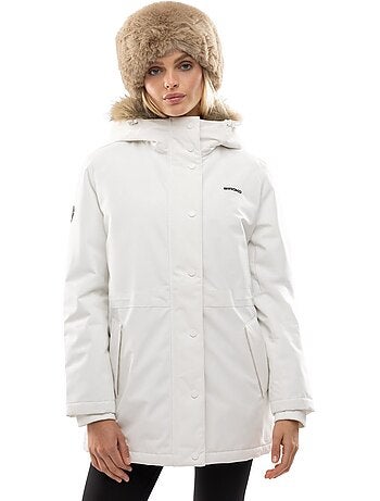 Parka com isolamento térmico para mulher