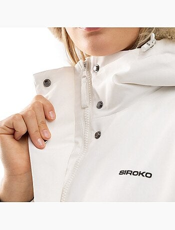 Parka com isolamento térmico para mulher