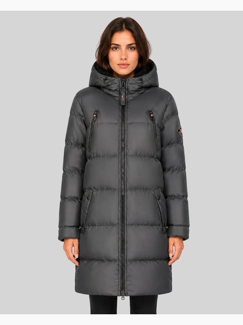 Parka comprida com capuz adrianna – geographical norway - Kiabi Parka comprida com capuz adrianna – geographical norway - Kiabi