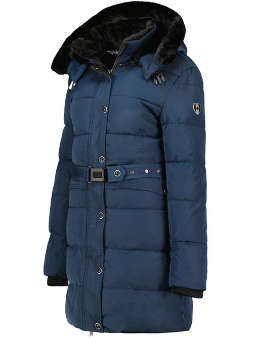 Parka comprida com capuz amovível e pelo sintético bettineak – canadian peak - Kiabi Parka comprida com capuz amovível e pelo sintético bettineak – canadian peak - Kiabi