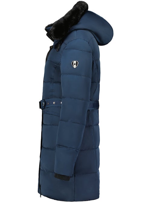 Parka comprida com capuz amovível e pelo sintético bettineak – canadian peak - Kiabi Parka comprida com capuz amovível e pelo sintético bettineak – canadian peak - Kiabi