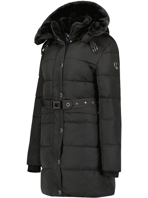 Parka comprida com capuz amovível e pelo sintético bettineak – canadian peak - Kiabi Parka comprida com capuz amovível e pelo sintético bettineak – canadian peak - Kiabi