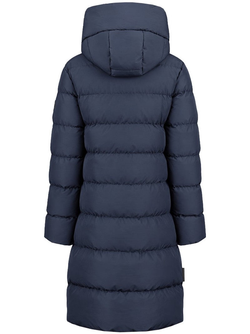 Parka comprida com capuz apriloral – kaporal Azul-marinho - Kiabi