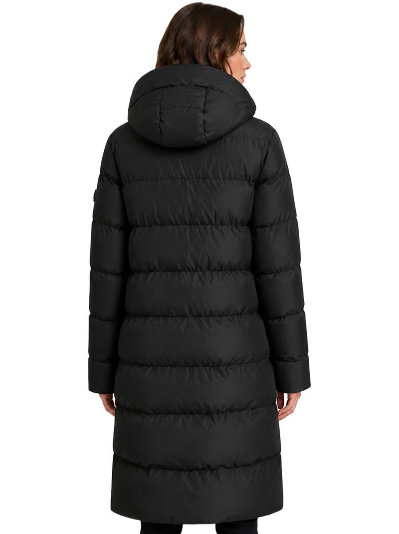Parka comprida com capuz apriloral – kaporal Preto - Kiabi