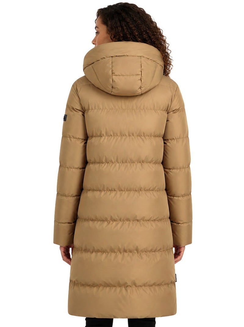 Parka comprida com capuz apriloral – kaporal Toupe - Kiabi
