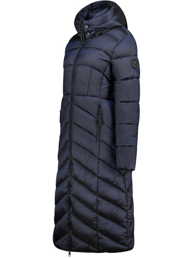Parka comprida com capuz blancheoral long – kaporal Azul-marinho - Kiabi
