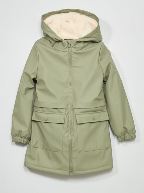 Parka comprida com capuz - Kiabi