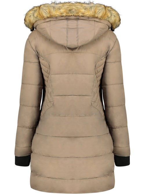 Parka comprida com capuz e pelo sintético akapeak – canadian peak - Kiabi Parka comprida com capuz e pelo sintético akapeak – canadian peak - Kiabi