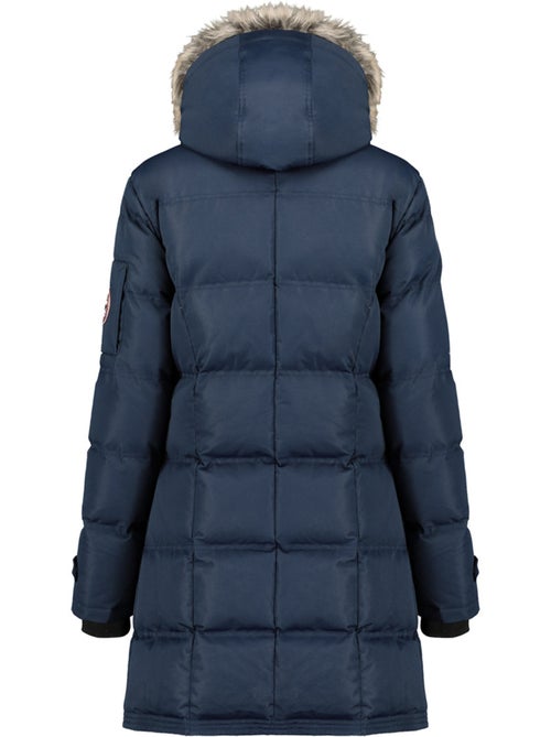 Parka comprida com capuz e pelo sintético axelus – canadian peak - Kiabi Parka comprida com capuz e pelo sintético axelus – canadian peak - Kiabi