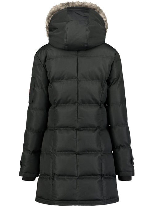 Parka comprida com capuz e pelo sintético axelus – canadian peak - Kiabi Parka comprida com capuz e pelo sintético axelus – canadian peak - Kiabi