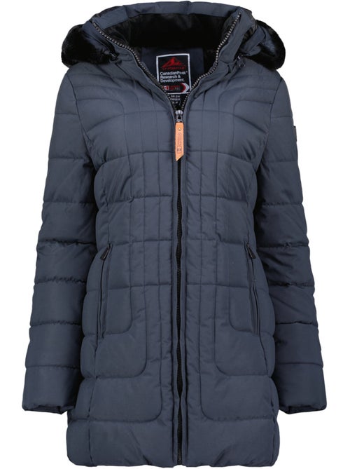Parka comprida com capuz e pelo sintético braceleak – canadian peak - Kiabi Parka comprida com capuz e pelo sintético braceleak – canadian peak - Kiabi