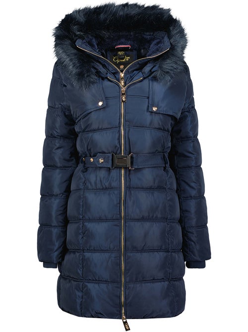 Parka comprida com capuz e pelo sintético diamentereak – canadian peak - Kiabi Parka comprida com capuz e pelo sintético diamentereak – canadian peak - Kiabi