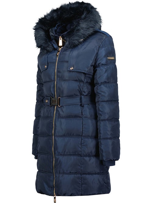 Parka comprida com capuz e pelo sintético diamentereak – canadian peak - Kiabi Parka comprida com capuz e pelo sintético diamentereak – canadian peak - Kiabi