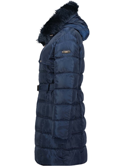 Parka comprida com capuz e pelo sintético diamentereak – canadian peak - Kiabi Parka comprida com capuz e pelo sintético diamentereak – canadian peak - Kiabi